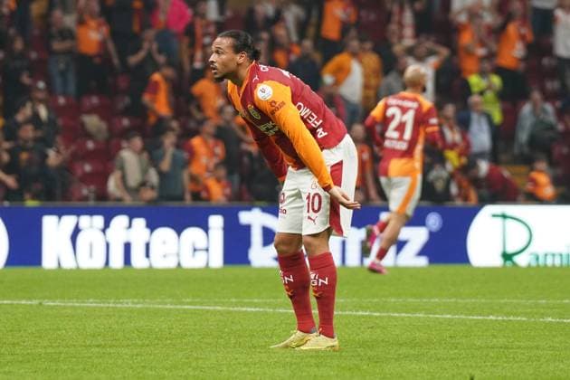ISTANBUL, TURKEY - NOVEMBER 22: Leroy Sane of Galatasaray during the Trendyol Super League match between Galatasaray SK and Genclerbirligi SK at Rams Park Stadium on November 22, 2025 in Istanbul, Turkey. Istanbul Turkey Copyright: xSeskimphotox GSaray-Gencler-221125 (257)