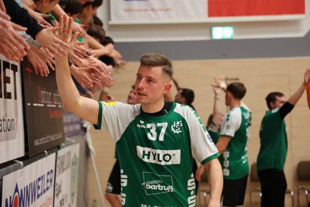 22 11 2025, Handball, Men, 3 League, Season South West, Season 2025 2026, HG Saarlouis TV Gelnhausen, Tom Paetow HG Saarlouis Saarlouis Stadtgartenhalle Saarland Germany DEU Copyright: xSebastianxBachx