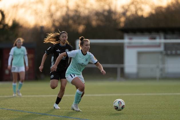 Football, Women, 2nd BL, SG 99 Andernach - VfR Schwarz-Weiss Warbeyen
