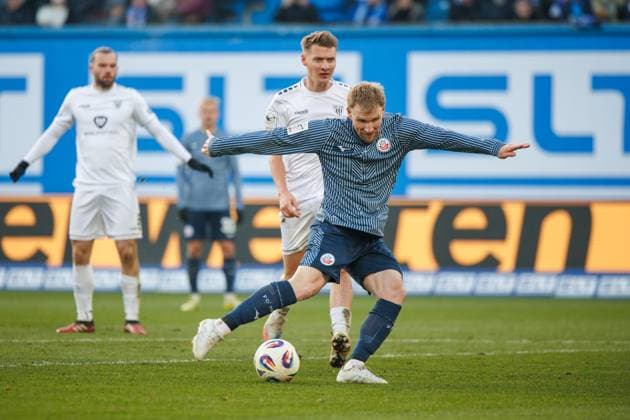 Andreas Voglsammer Rostock GER, FC Hansa Rostock vs 1 FC Schweinfurth 05, Football, Men, 3 Liga, 15 Matchday, Season 2025 2026, 22 11 2025 Rostock Ostseestadion Mecklenburg Vorpommern Germany