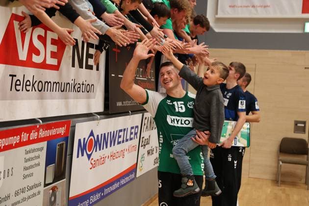 22 11 2025, Handball, Men, 3 League, Season South West, Season 2025 2026, HG Saarlouis TV Gelnhausen, Yves Kunkel HG Saarlouis Saarlouis Stadtgartenhalle Saarland Germany DEU Copyright: xSebastianxBachx