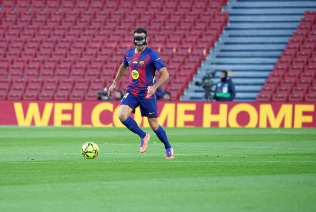 FC Barcelona, Barca v Athletic Club - LaLiga EA Sports Eric Garcia plays during the match between FC Barcelona and Athletic Club, corresponding to week 13 of LaLiga EA Sports, at the Spotify Camp Nou, in Barcelona, Spain, on November 22, 2025. Barcelona Barcelona Spain  Copyright: xUrbanandsportx originalFilename:urbanandsport-fcbarcel251122_npzf4.jpg