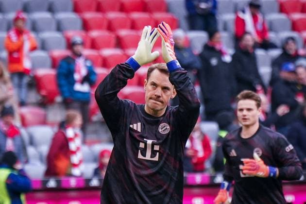 Germany Soccer Bundesliga 2025 26, 11 Matchday FC Bayern vs SC Freiburg Allianz Arena Munich Manuel Neuer FC Bayern Munich, 1 Munich Bayern Germany Copyright: xJOERANxSTEINIEKx