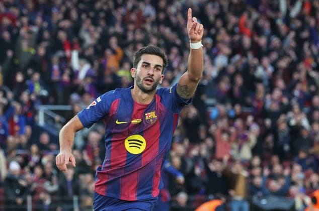 FC Barcelona, Barca v Athletic Club - LaLiga EA Sports Ferran Torres celebrates during the match between FC Barcelona and Athletic Club, corresponding to week 13 of LaLiga EA Sports, played at the Spotify Camp Nou, in Barcelona, Spain, on November 22, 2025. Barcelona Barcelona Spain  Copyright: xUrbanandsportx originalFilename:urbanandsport-fcbarcel251122_npVNg.jpg