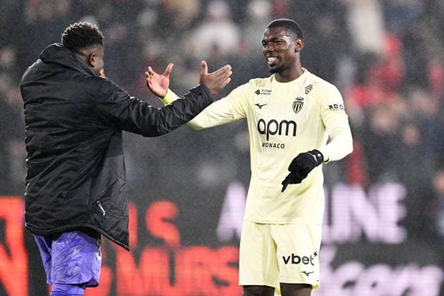 Stade Rennais FC v AS Monaco - Ligue 1 McDonald s 2025 2026 08 Paul POGBA (asm) during the Ligue 1 McDonald s match between Rennes and Monaco at Roazhon Park on November 22, 2025 in Rennes, France. Rennes France  Copyright: xFEPx 776417223
