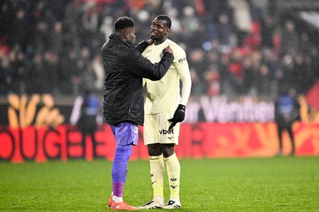 Stade Rennais FC v AS Monaco - Ligue 1 McDonald s 2025 2026 08 Paul POGBA (asm) during the Ligue 1 McDonald s match between Rennes and Monaco at Roazhon Park on November 22, 2025 in Rennes, France. Rennes France  Copyright: xFEPx 776417223