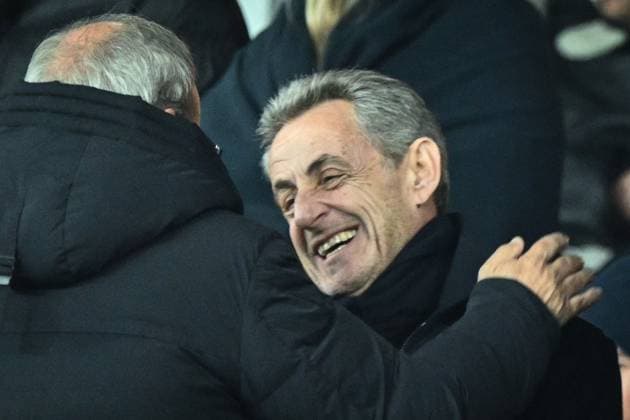 Football, France, Paris St Germain - AC Le Havre, Nicolas Sarkozy in the stands