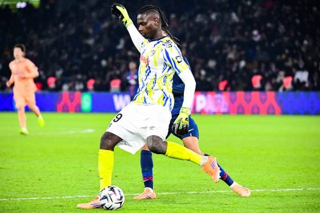 FOOTBALL : Paris Saint Germain vs Havre AC - Ligue 1 McDonalds - JournÃ e 13 - 22 11 2025 Mory Diaw (AC Le Havre) ParisFrance  Copyright: xBaptistexAutissierx