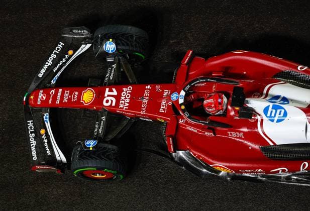 F1 - LAS VEGAS GRAND PRIX 2025 16 LECLERC Charles (mco), Scuderia Ferrari SF-25, action during the 2025 Formula 1 Las Vegas Grand Prix, 22th round of the 2025 FIA Formula One World Championship, WM, Weltmeisterschaft from November 21 to 23, 2025 on the Las Vegas Strip Circuit, in Paradise, Nevada, United States of America - ParadiseUnited States  Copyright: xDPPIx