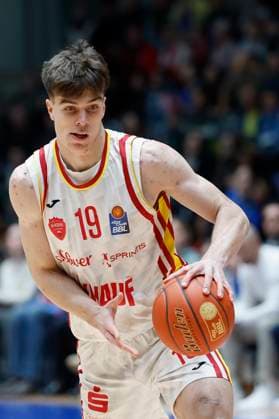 v l Christian Skladanowski Fitness First Wuerzburg Baskets, 19 , 22 11 2025, Basketball, BBL, Frankfurt Skyliners vs Fitness First Wuerzburg Baskets, GER, Frankfurt, Suewag Energie ARENA Copyright: HMBxMedia xHeikoxBecker