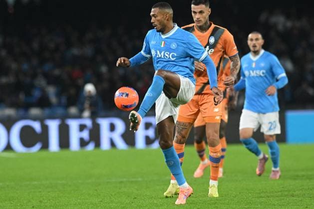 CALCIO - Serie A - SSC Napoli vs Atalanta BC Juan Jesus of SSC Napoli in action during the Serie A Enilive match between SSC Napoli vs Atalanta BC at Diego Armndo Maradona Stadium Naples Italy  Copyright: xIPAxSport ABACAx