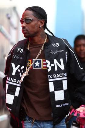 Formula 1 Las Vegas Grand Prix 2025 Musician Travis Scott arrives during the Formula 1 Heineken Las Vegas Grand Prix 2025 at the Las Vegas Strip Circuit, Nevada, United States on 22 November 2025 Credit: Shaun Brooks Every Second Media Editorial use only. All images are copyright Every Second Media Limited. No images may be reproduced without prior permission. Copyright: xIMAGO EveryxSecondxMediax ESM-1645-0010 ShaunxBrooksx xEveryxSecondxMediax