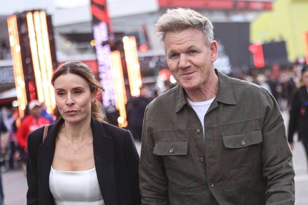 Formula1; Round22; Las Vegas Grand Prix; USA Gordon Ramsay chef during Formula1 Heineken Las Vegas Grand Prix on november 22., 2025 in Las Vegas Strip Circuit, United States Of America Zsombor Toth Las Vegas Las Vegas Strip Circuit Nevada United States Of America