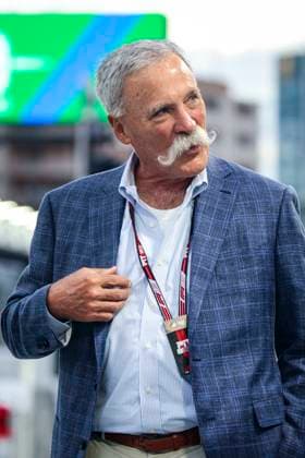 F1 - LAS VEGAS GRAND PRIX 2025 CAREY Chase (usa), former former Chairman and CEO Formula One Group FOG, portrait during the 2025 Formula 1 Las Vegas Grand Prix, 22th round of the 2025 FIA Formula One World Championship, WM, Weltmeisterschaft from November 21 to 23, 2025 on the Las Vegas Strip Circuit, in Paradise, Nevada, United States of America - ParadiseUnited States  Copyright: xXavixBonillax