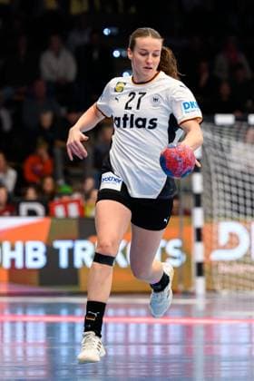 Handball, Women Laenderspiel Germany Switzerland Julia Maidhof Germany Goeppeingen EWS Arena Germany