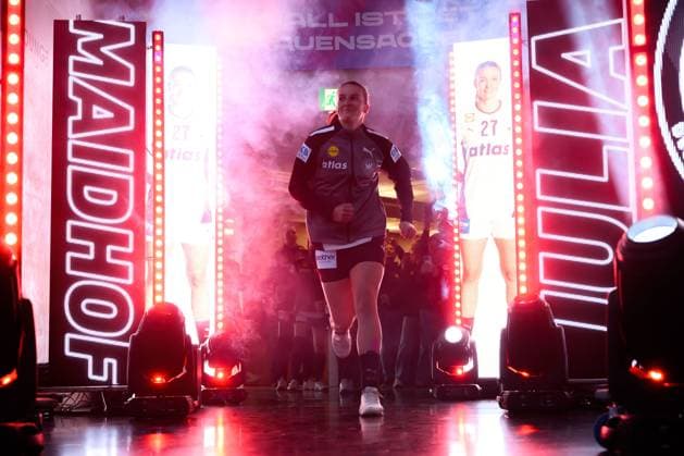 Handball, Women Laenderspiel Germany Switzerland Julia Maidhof Germany Goeppeingen EWS Arena Germany