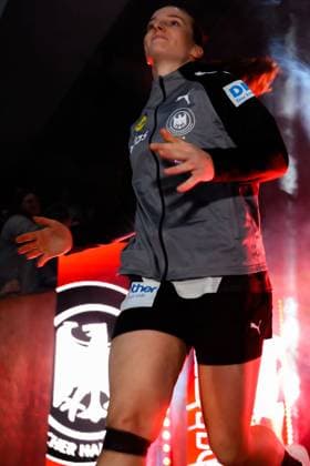 Handball, Women Laenderspiel Germany Switzerland Julia Maidhof Germany Goeppeingen EWS Arena Germany