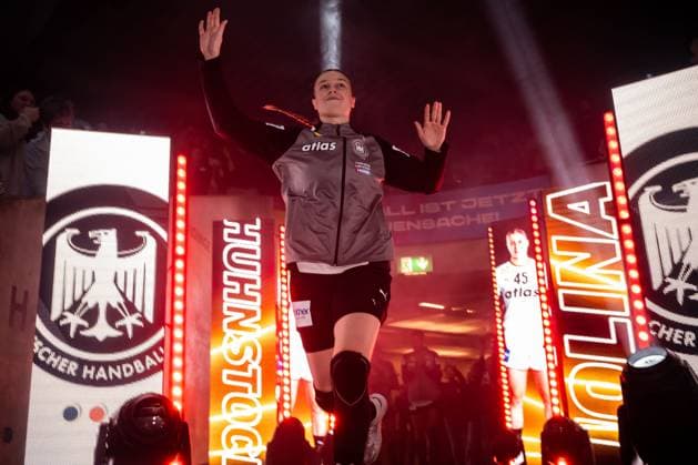 Handball, Women Laenderspiel Germany Switzerland Jolina Huhnstock Germany Goeppeingen EWS Arena Germany