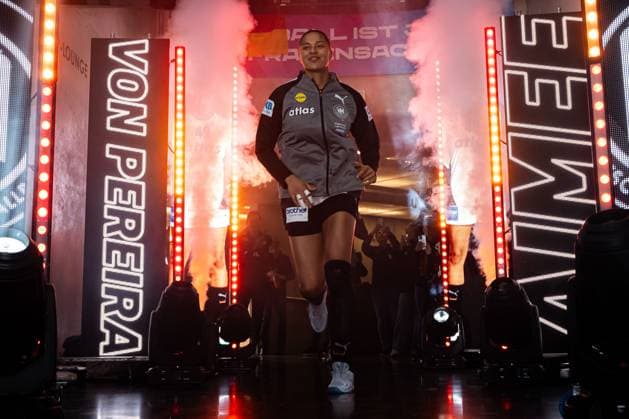 Handball, Women Laenderspiel Germany Switzerland Aimee von Pereira Germany Goeppeingen EWS Arena Germany