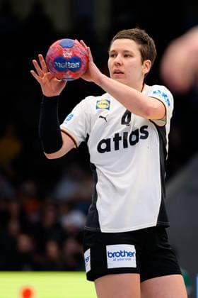 Handball, Women Laenderspiel Germany Switzerland Alina Grijseels Germany Goeppeingen EWS Arena Germany