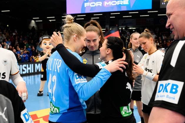 Handball, Womens national match Germany Switzerland Goeppeingen EWS Arena Germany