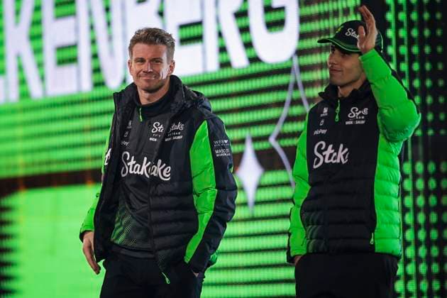 F1 - LAS VEGAS GRAND PRIX 2025 HULKENBERG Nico (ger), Stake F1 Team Kick C45, portrait during the 2025 Formula 1 Las Vegas Grand Prix, 22th round of the 2025 FIA Formula One World Championship, WM, Weltmeisterschaft from November 21 to 23, 2025 on the Las Vegas Strip Circuit, in Paradise, Nevada, United States of America - ParadiseUnited States  Copyright: xEricxAlonsox