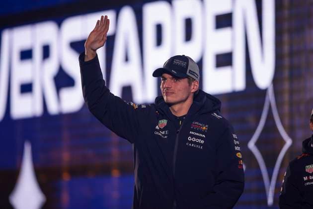 F1 - LAS VEGAS GRAND PRIX 2025 VERSTAPPEN Max (ned), Red Bull Racing RB21, portrait during the 2025 Formula 1 Las Vegas Grand Prix, 22th round of the 2025 FIA Formula One World Championship, WM, Weltmeisterschaft from November 21 to 23, 2025 on the Las Vegas Strip Circuit, in Paradise, Nevada, United States of America - ParadiseUnited States  Copyright: xEricxAlonsox