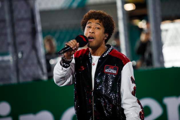 F1 - LAS VEGAS GRAND PRIX 2025 Adrian Sterling Lyles, American musician and actor, portrait during the 2025 Formula 1 Las Vegas Grand Prix, 22th round of the 2025 FIA Formula One World Championship, WM, Weltmeisterschaft from November 21 to 23, 2025 on the Las Vegas Strip Circuit, in Paradise, Nevada, United States of America - ParadiseUnited States  Copyright: xJoaoxFilipex
