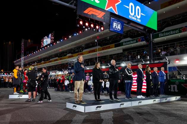 F1 - LAS VEGAS GRAND PRIX 2025 Mike Spagnola (CEO of SEMA), portrait during the 2025 Formula 1 Las Vegas Grand Prix, 22th round of the 2025 FIA Formula One World Championship, WM, Weltmeisterschaft from November 21 to 23, 2025 on the Las Vegas Strip Circuit, in Paradise, Nevada, United States of America - ParadiseUnited States  Copyright: xJoaoxFilipex