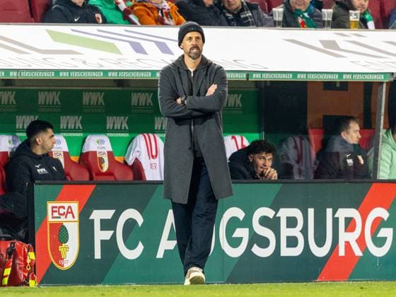 Augsburg coach Sandro WAGNER Soccer Augsburg Hamburg 1 0 Soccer Bundesliga, FC Augsburg Hamburger SV, Matchday 11, Season 2025 2026, on 22 11 2025 in Augsburg, W W K A R E N A, Germany Source Copyright Credit Oryk HAIST xFUSSBALL-AUGSBURG-HAMBURGx