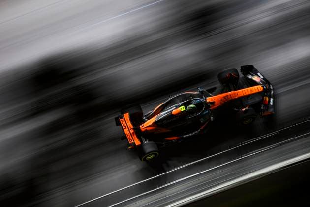F1 - LAS VEGAS GRAND PRIX 2025 04 NORRIS Lando (gbr), McLaren F1 Team MCL39, action during the 2025 Formula 1 Las Vegas Grand Prix, 22th round of the 2025 FIA Formula One World Championship, WM, Weltmeisterschaft from November 21 to 23, 2025 on the Las Vegas Strip Circuit, in Paradise, Nevada, United States of America - ParadiseUnited States  Copyright: xXavixBonillax