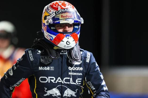 November 22, 2025: Oracle Red Bull Racing, Honda RBPT driver Max Verstappen (1) celebrates after winning the Formula One Heineken Las Vegas Grand Prix 2025 on the Las Vegas Street Circuit in Las Vegas, NV. CSM. Las Vegas United States of America - ZUMAc04_ 20251122_zma_c04_516 Copyright: xChristopherxTrimx