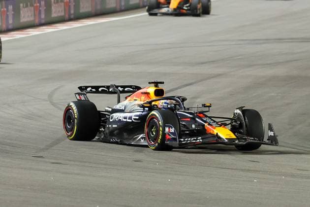 Max Verstappen Oracle Red Bull Racing 1 , Las Vegas Grand Prix, Motorsport, Men, Formula 1, Race, 22 11 2025 Las Vegas Nevada USA Copyright: xkolbert-press ChristianxKolbertx