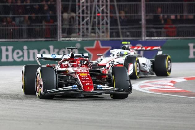 Charles Leclerc Scuderia Ferrari HP 16 , Las Vegas Grand Prix, Motorsport, Men, Formula 1, Race, 22 11 2025 Las Vegas Nevada USA Copyright: xkolbert-press ChristianxKolbertx