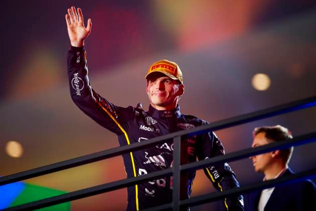 F1 - LAS VEGAS GRAND PRIX 2025 VERSTAPPEN Max (ned), Red Bull Racing RB21, portrait during the 2025 Formula 1 Las Vegas Grand Prix, 22th round of the 2025 FIA Formula One World Championship, WM, Weltmeisterschaft from November 21 to 23, 2025 on the Las Vegas Strip Circuit, in Paradise, Nevada, United States of America - ParadiseUnited States  Copyright: xJoaoxFilipex