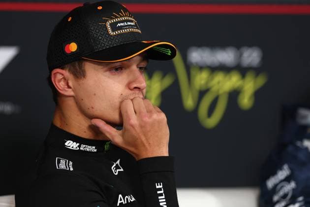 Formula 1 Las Vegas Grand Prix 2025 Lando Norris of McLaren during the Las Vegas GP 2025 at the Las Vegas Strip Circuit, Nevada, United States on 22 November 2025 Credit: Shaun Brooks Every Second Media Editorial use only. All images are copyright Every Second Media Limited. No images may be reproduced without prior permission. Copyright: xIMAGO EveryxSecondxMediax ESM-1645-0035 ShaunxBrooksx xEveryxSecondxMediax