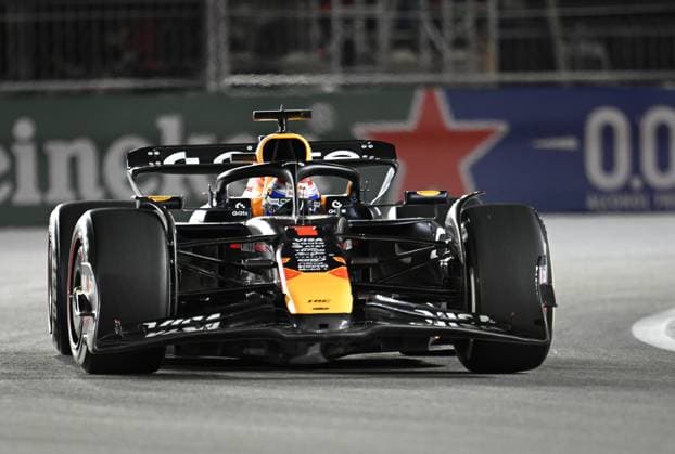 Formula 1 Grand Prix of Las Vegas 2025 - Race night winners LAS VEGAS, NEVADA - NOVEMBER 22: Max Verstappen of Oracle Red Bull Racing (1) competes at the race as he won the first place for F1 Grand Prix of Las Vegas at Las Vegas Strip Circuit on November 22, 2025 in Las Vegas, Nevada, United States. Tayfun Coskun Anadolu Nevada United States. Editorial use only. Please get in touch for any other usage.  Copyright: x2025xAnadoluxTayfunxCoskunx