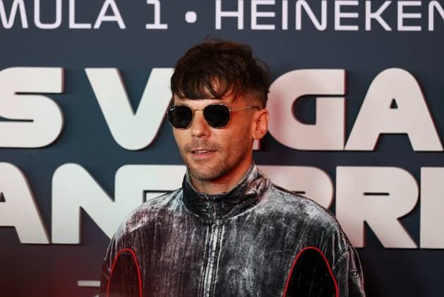 Musician, Louis Tomlinson, Las Vegas Grand Prix, Motorsport, Men, Formula 1, Race, 22 11 2025 Las Vegas Nevada USA Copyright: xkolbert-press ChristianxKolbertx