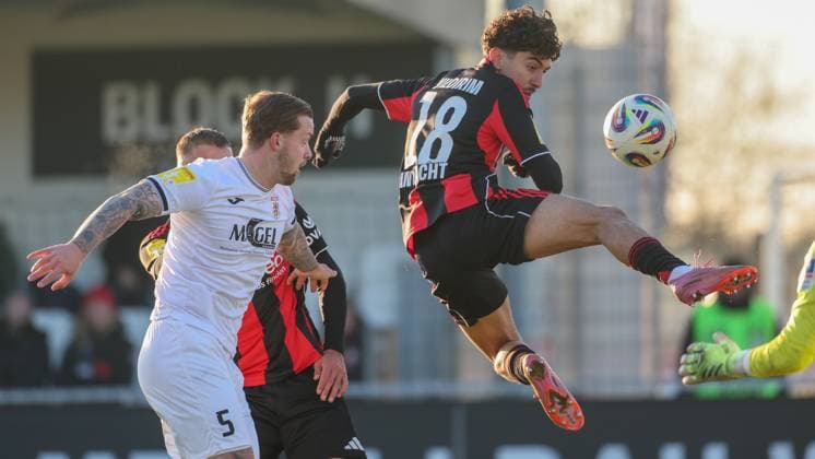 Football, Hessenliga, Eintracht Frankfurt U21 - FC Gießen