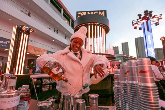 F1 Paddock Atmosphere during the Sunday of the Formula 1 Heineken Las Vegas Grand Prix 2025 at Las Vegas Strip Circuit, ahead of Round 22 of 24 of the 2025 FIA Formula One World Championship, WM, Weltmeisterschaft (November 20-23, 2025). Formula 1 Heineken Las Vegas Grand Prix 2025