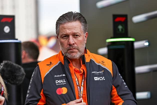 Zak Brown (USA) - CEO McLaren Racing during the Sunday of the Formula 1 Heineken Las Vegas Grand Prix 2025 at Las Vegas Strip Circuit, ahead of Round 22 of 24 of the 2025 FIA Formula One World Championship, WM, Weltmeisterschaft (November 20-23, 2025). Formula 1 Heineken Las Vegas Grand Prix 2025