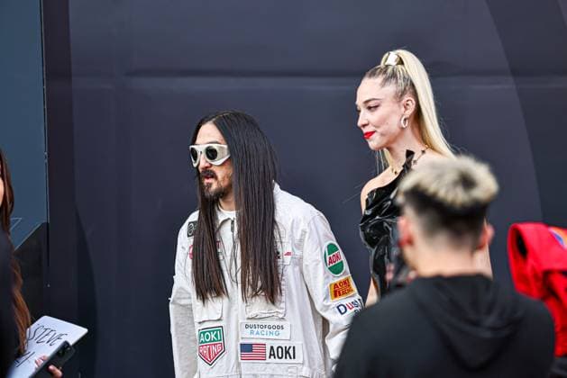 Steve Aoki - Deejay during the Sunday of the Formula 1 Heineken Las Vegas Grand Prix 2025 at Las Vegas Strip Circuit, ahead of Round 22 of 24 of the 2025 FIA Formula One World Championship, WM, Weltmeisterschaft (November 20-23, 2025). Formula 1 Heineken Las Vegas Grand Prix 2025