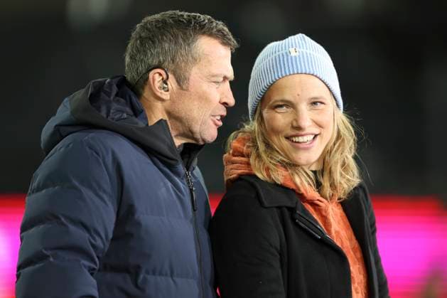 Lothar Matthäus speaks with Tabea Kemme during the Bundesliga match between 1 FC Köln and Eintracht Frankfurt, RheinEnergieSTADION on November 22, 2025 in Köln, Germany Photo by Oliver Kaelke DeFodi Images Lothar Matthäus speaks with Tabea Kemme during the Bundesliga match between 1 FC Köln and Eintracht Frankfurt at RheinEnergieSTADION on November 22, 2025 in Köln, Germany Photo by Oliver Kaelke DeFodi Images DFL regulations prohibit any use of photographs as image sequences and or quasi video Photo by Oliver Kaelke DeFodi Images