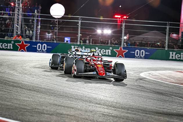 Lewis Hamilton (GBR) - Scuderia Ferrari - Ferrari SF-25 - Ferrari during the Sunday of the Formula 1 Heineken Las Vegas Grand Prix 2025 at Las Vegas Strip Circuit, ahead of Round 22 of 24 of the 2025 FIA Formula One World Championship, WM, Weltmeisterschaft (November 20-23, 2025). Formula 1 Heineken Las Vegas Grand Prix 2025