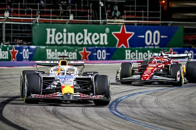 Isaac Hadjar (FRA) Visa Cash App RB F1 Team during the Sunday of the Formula 1 Heineken Las Vegas Grand Prix 2025 at Las Vegas Strip Circuit, ahead of Round 22 of 24 of the 2025 FIA Formula One World Championship, WM, Weltmeisterschaft (November 20-23, 2025). Formula 1 Heineken Las Vegas Grand Prix 2025