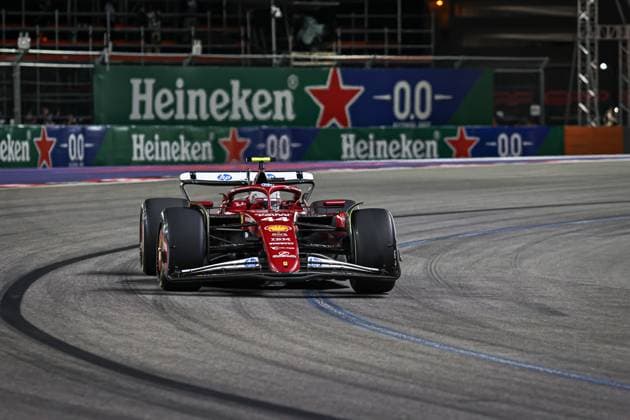 Lewis Hamilton (GBR) - Scuderia Ferrari - Ferrari SF-25 - Ferrari during the Sunday of the Formula 1 Heineken Las Vegas Grand Prix 2025 at Las Vegas Strip Circuit, ahead of Round 22 of 24 of the 2025 FIA Formula One World Championship, WM, Weltmeisterschaft (November 20-23, 2025). Formula 1 Heineken Las Vegas Grand Prix 2025
