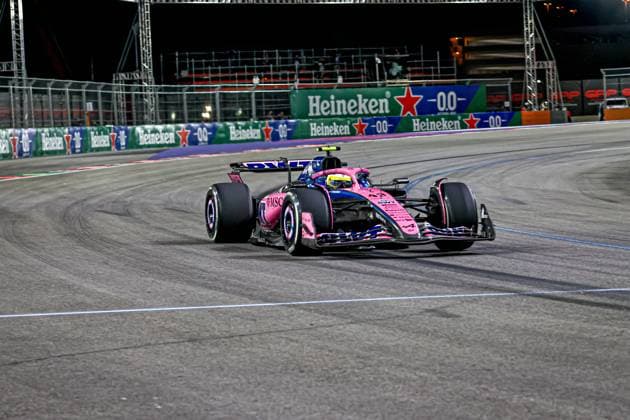 Franco Colapinto (ARG) - Alpine F1 during the Sunday of the Formula 1 Heineken Las Vegas Grand Prix 2025 at Las Vegas Strip Circuit, ahead of Round 22 of 24 of the 2025 FIA Formula One World Championship, WM, Weltmeisterschaft (November 20-23, 2025). Formula 1 Heineken Las Vegas Grand Prix 2025