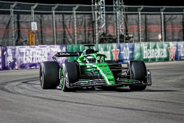 Nico Hulkenberg (GER) - Stake F1 Team Sauber - Sauber C45 - Ferrari during the Sunday of the Formula 1 Heineken Las Vegas Grand Prix 2025 at Las Vegas Strip Circuit, ahead of Round 22 of 24 of the 2025 FIA Formula One World Championship, WM, Weltmeisterschaft (November 20-23, 2025). Formula 1 Heineken Las Vegas Grand Prix 2025