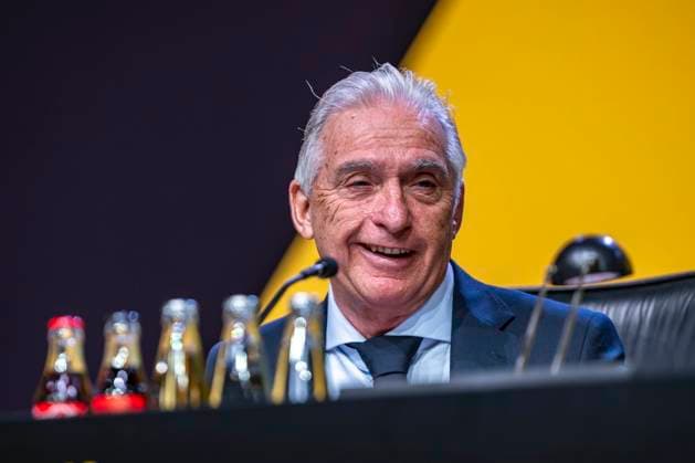 23 11 25, General Meeting of Borussia Dortmund at the Westfalenhallen Dortmund President Dr. Reinhold Lunow takes the stage Copyright: xInderlied Kirchner-Mediax