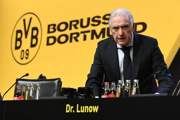 General Meeting Borussia Dortmund on 23 11 2025 in the Westfalenhalle in Dortmund Dr Reinhold Lunow President Dortmund xRx